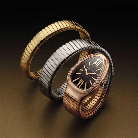 bulgari snake watch dupe|bulgari serpenti tubogas watch.